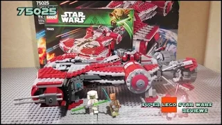 Lego Star Wars 75025 Jedi Defender-Class Cruiser Review