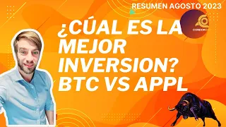 ¿CÚAL ES LA MEJOR INVERSION? BTC VS APPL