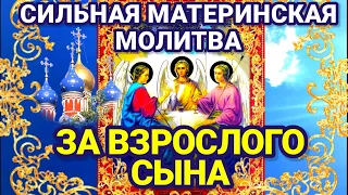 Сильная Материнская Молитва за взрослого Сына: о защите над ним, от пьянства, о здоровье.