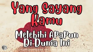 Ada Dia Yang Sayang Kamu Banget #mellamorgen #timelessreading  #tarot #cinta #bukanpilihkartu