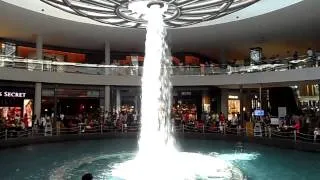 The Rain Oculus above the shopping mall canal, Singapore