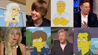 Behind the Voice of the Simpsons Celebrities Cameo