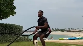 Paul Pogba recovery workout