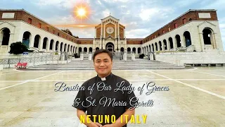 Fr. Jason Laguerta at Basilica of Our Lady of Graces & St. Maria Goretti, Netuno Italy
