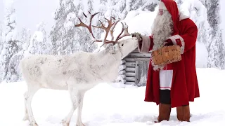 Joulupukin videotervehdys lapsille Napapiiriltä Lapista - jouluinen lastenohjelma - joulupukki