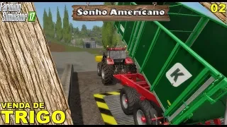 PRIMEIRA VENDA DE TRIGO l Farming Simulator 17 l Sonho Americano