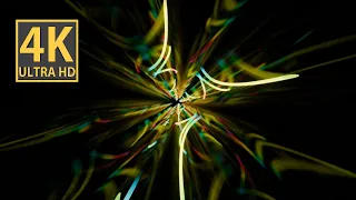 Abstract Background Video 4k TV VJ LOOP NEON Rainbow Visuals Hypnotic Visual ASMR Motion Graphic