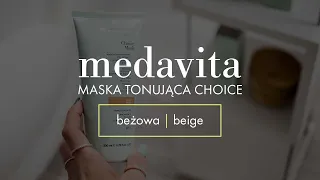 MEDAVITA Choice Mask Beż / Beige Maska do włosów koloryzująca