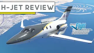 NEW Business Jet For MSFS! | H-Jet Review!