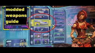 How to make modded weapons in Borderlands2