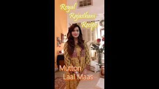 Mutton Laal Maas II Royal Rajasthani Mutton Recipe