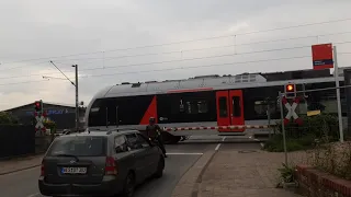 Spoorwegovergang Haldern (D) // Railroad Crossing // Bahnübergang