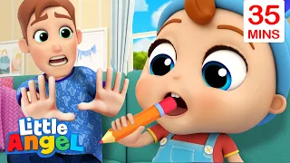 No No, Don't Put It In Your Mouth + More Little Angel Kids Songs & Nursery Rhymes