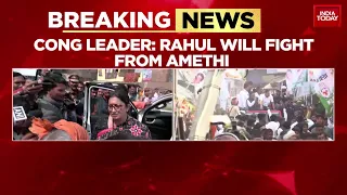 Rahul Gandhi Set for Round Two Against Smriti Irani in Amethi Lok Sabha Election | India Today News