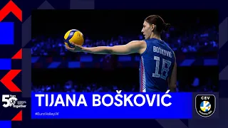 Tijana Bošković Being Amazing for 5 Straight Minutes I CEV EuroVolley 2023 Women