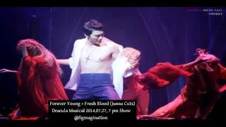 [Audio] Forever Young + Fresh Blood Junsu Cuts from Dracula Musical [2014.07.27]