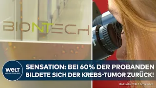 KREBS-IMPFSTOFF von BioNTech: Studie liefert erstaunliche Ergebnisse - Tumore wachsen nicht weiter