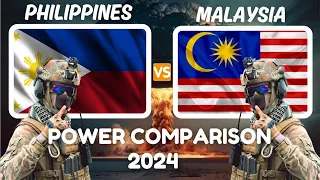 Philippines vs Malaysia Power Comparison 2024 | Military Power Comparison 2024 #military #malaysia