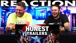 Captain America: Civil War Honest Trailer REACTION!!