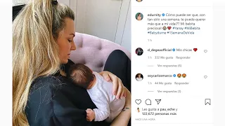 El mensaje cargado de amor que ha enviado Edurne a su hija Yanay