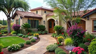 Mediterranean Front Yard Landscaping | Original Ideas to Spruce Up Your Outdoor Space