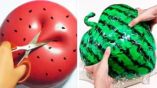 BEST RELAXING AND SATISFYING SLIME VIDEOS 2021 #188   | YufuSlime