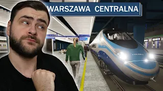 Jak wygląda dworzec Warszawa Centralna, Zachodnia i Wschodnia oraz Pendolino? - SimRail