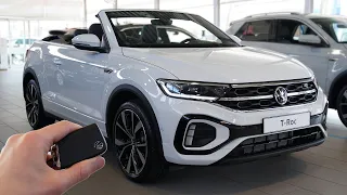 2022 VW T-Roc Cabrio R Line (150hp) - Sound & Visual Review!