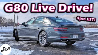 2021 Genesis G80 – Live Drive!