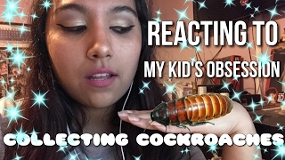 Reacting to My Kid's Obsession | Collecting Cockroaches