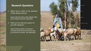 SPIA Webinar #14: Environmental and Long-term Impacts of Index Based Livestock Insurance (IBLI)