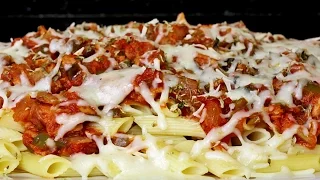 Macarrones con atún y tomate