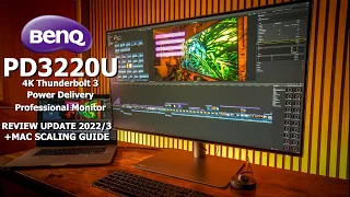 BenQ PD3220U The Perfect 32" 4K Thunderbolt Monitor for Mac + Mac Scaling Explained