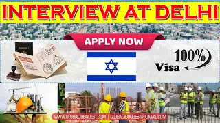 Requirement for Israel | SHORTLISTING START | APPLY NOW | GLOBAL JOB QUEST