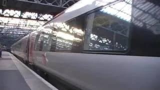 Crosscountry voyager departing Edinburgh Waverley.