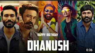 dhanush birthday whatshap mass status full screen | middle of the night song | #dhanush #birthday