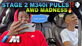 TOOK MY SUBSCRIBER FOR A DRIVE IN MY 650HP STAGE 2 M340I‼️🔥 *MUST SEE*😱