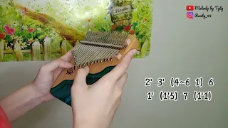 Tutorial Kalimba | Tong Hua 童话 Fairy Tale | Michael Wong 光良 Guang Liang | Tabs | Mandarin Song