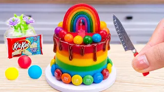 1000+ Best Miniature Cake Decorating Compilations, Amazing Rainbow KitKat Cake,KitKat Chocolate Cake