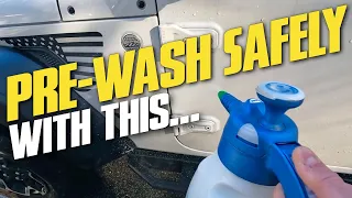 ⚠️ USE THIS AMAZING PRE-WASH ⚠️  Detailing a Dirty JEEP
