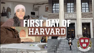 FIRST DAY OF HARVARD (sophomore spring) | maya lauren