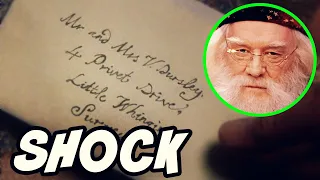 Dumbledore's SURPRISING Letter to the Dursley's - Harry Potter Explained