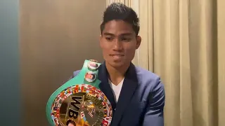 Mark Magsayo: Rey Vargas is scared, trying to hype himself up