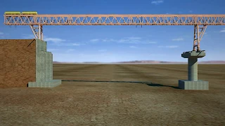 Bridge Construction 3D Animation with Details(Step by step process)_ Kems Studio - India