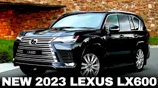 New 2023 Lexus Lx600 Full Size Luxury SUV Interior And Exterior