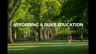 Affording a Duke Education with David Wiltshire from Karsh Office of Undergraduate Financial Support