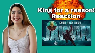 Jawan | Foreigner Reaction |Official Hindi Prevue| Shah Rukh Khan |Atlee|Nayanthara |Vijay | Deepika