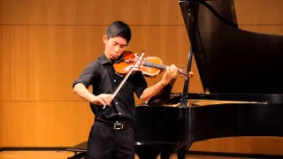 Jeffrey Liu plays Bach - Partita No. 2 in D minor: Chaconne