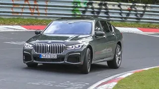 2020 BMW 750i Testing HARD on the Nurburgring