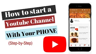 How to start your own YouTube Channel. (Step by step)